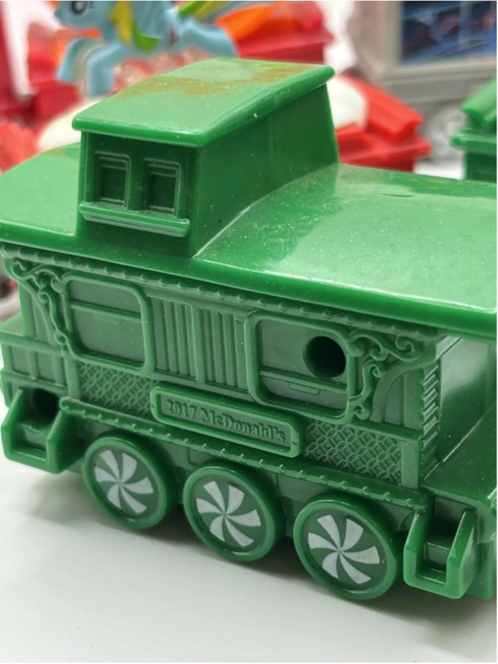 McDonald's 2017 Holiday Express Christmas Train Barbie Minions Ponies Lot of 11